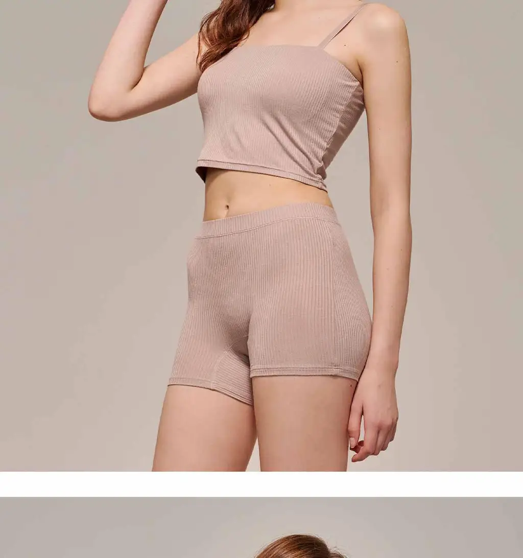 [브라해방/고정패드] 카파 데일리 찰랑 골지 브라탑 (4colors) 상세페이지 37
